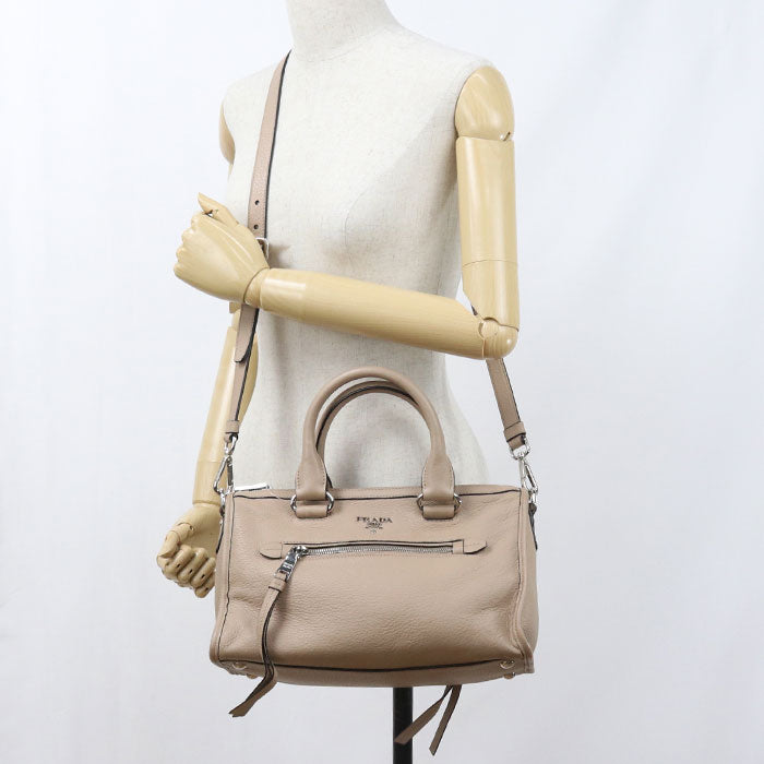 PRADA【プラダ】 1BB022 2WAY ハンドバッグ レザー レディース
