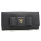 PRADA【プラダ】 1MH132 サフィアーノレザー 長財布二折 レザー レディース