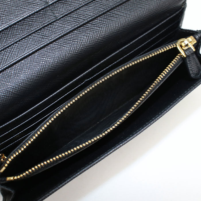 PRADA【プラダ】 1MH132 サフィアーノレザー 長財布二折 レザー レディース