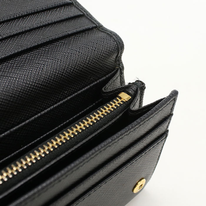 PRADA【プラダ】 1MH132 サフィアーノレザー 長財布二折 レザー レディース