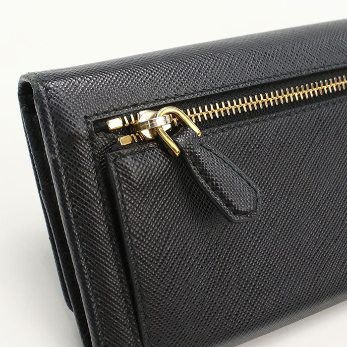 PRADA【プラダ】 1MH132 サフィアーノレザー 長財布二折 レザー レディース