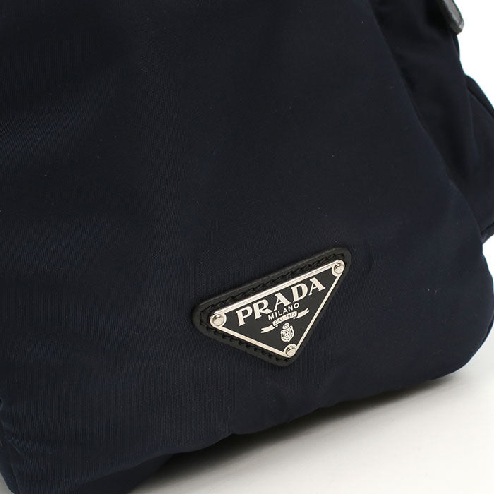 PRADA ナイロン バッグパック - ネイビー