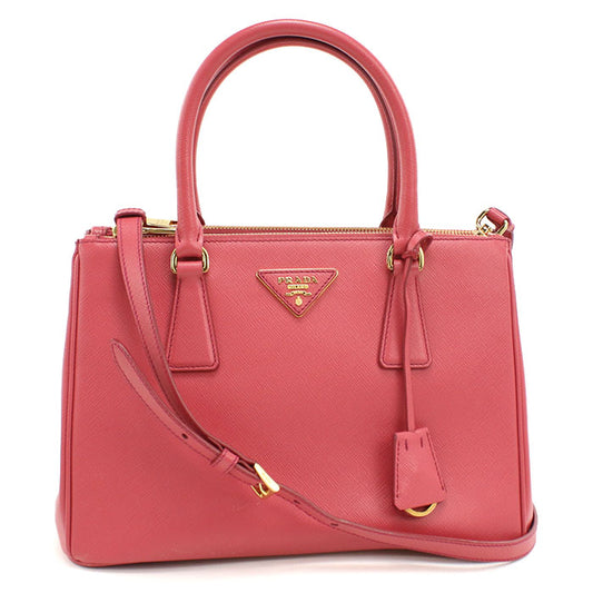 PRADA 2WAY ガレリア トートバッグ レザー レディース