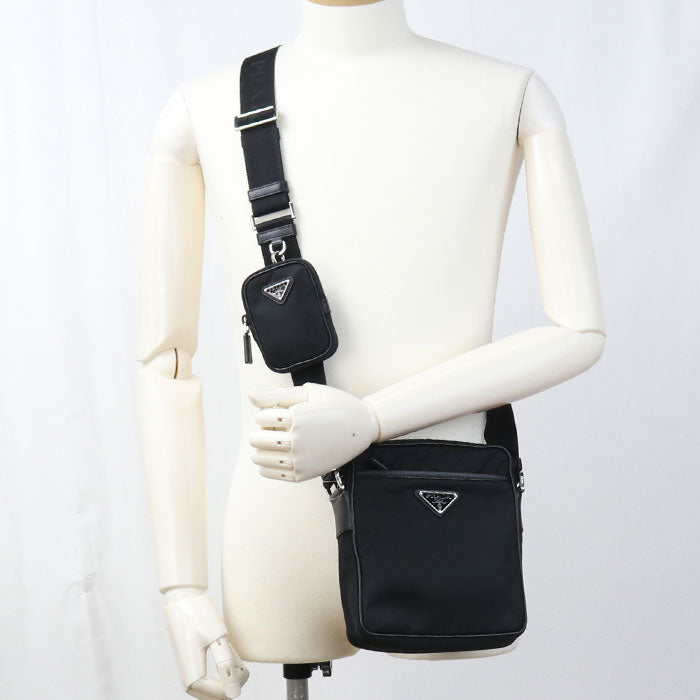 PRADA【プラダ】 2VH112 斜め掛け ショルダーバッグ ナイロン メンズ