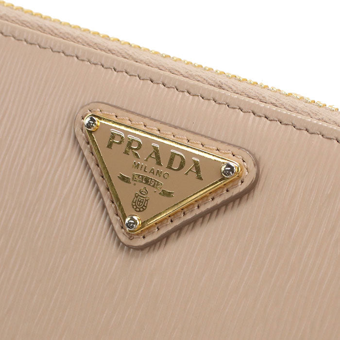 PRADA【プラダ】 1ML506 ジップアラウンド長財布 長財布ラウンドファスナー レザー レディース