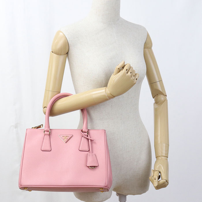 PRADA【プラダ】 ミディアムバッグ ガレリア トートバッグ/サフィアーノレザー レディース
