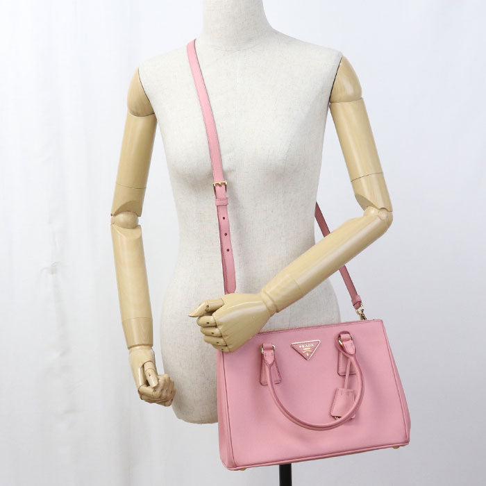 PRADA【プラダ】 ミディアムバッグ ガレリア トートバッグ/サフィアーノレザー レディース