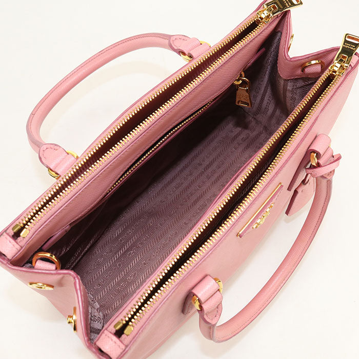 PRADA【プラダ】 ミディアムバッグ ガレリア トートバッグ/サフィアーノレザー レディース