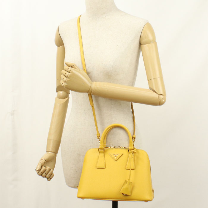 PRADA【プラダ】 BL0838 ミニ バッグ サフィアーノレザー ハンドバッグ レザー レディース