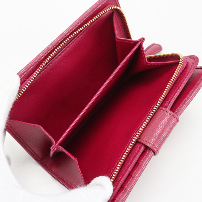PRADA【プラダ】 ヴィッテロムーブ 二つ折り財布 カーフ レディース