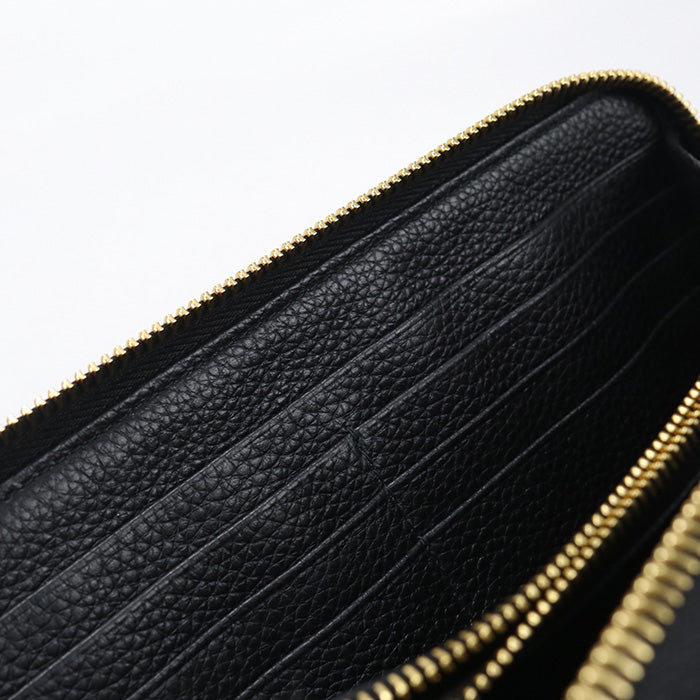 PRADA【プラダ】 1ML506 2E3A F0002 ジップアラウンド ヴィッテログレインレザー 長財布ラウンドファスナー レザー レディース
