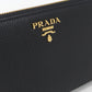 PRADA【プラダ】 1ML506 2E3A F0002 ジップアラウンド ヴィッテログレインレザー 長財布ラウンドファスナー レザー レディース