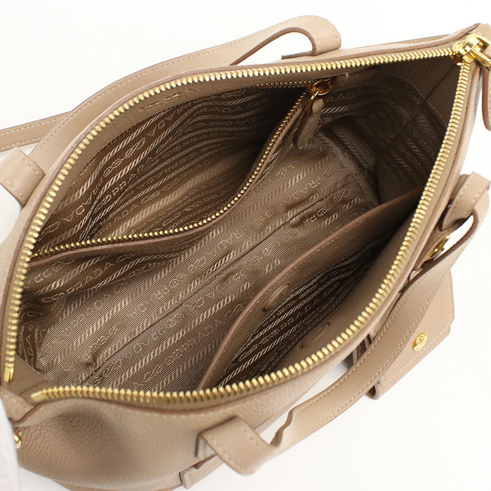 PRADA【プラダ】 1BA068 2WAY ハンドバッグ レザー レディース