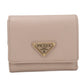 PRADA【プラダ】 1MH043 サフィアーノトライアングル 財布 三つ折り財布 レザー レディース