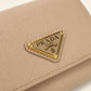 PRADA【プラダ】 1MH043 サフィアーノトライアングル 財布 三つ折り財布 レザー レディース