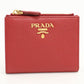 PRADA【プラダ】 1ML023 QWA F068Z サフィアーノレザー 二つ折り財布 レザー レディース
