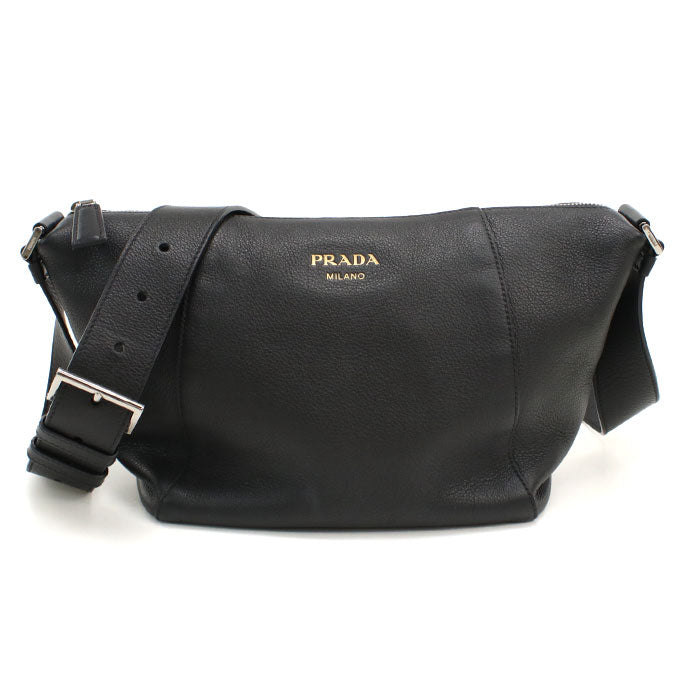 PRADA【プラダ】 2VH178 2CYS F0002 斜め掛け ショルダーバッグ カーフ メンズ