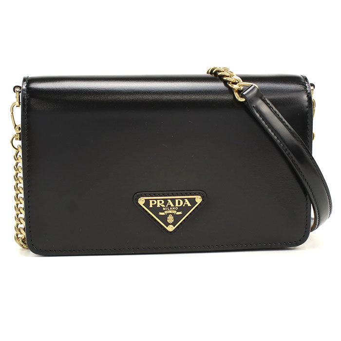 PRADA【プラダ】 1BD350 チェーン ショルダーバッグ カーフ レディース