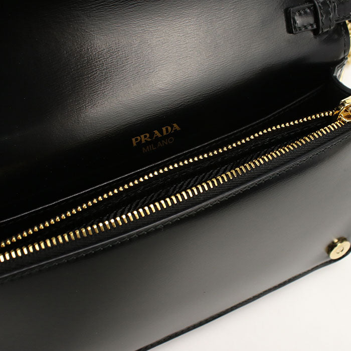 PRADA【プラダ】 1BD350 チェーン ショルダーバッグ カーフ レディース