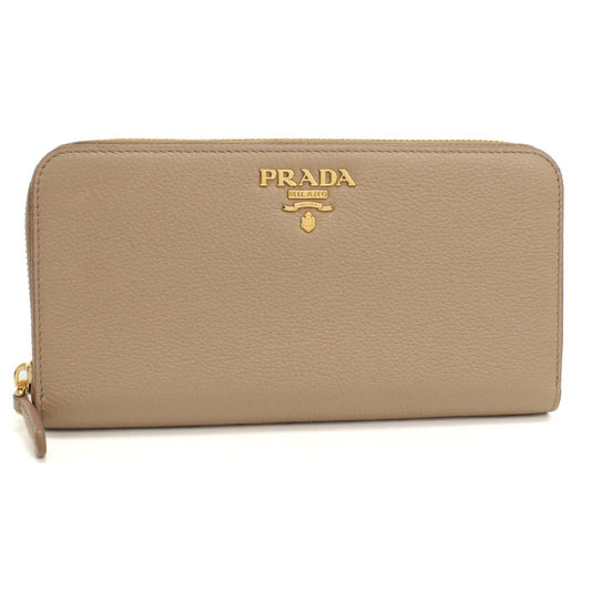 PRADA 1ML506 ジップアラウンド長財布 長財布ラウンドファスナー レザー レディース