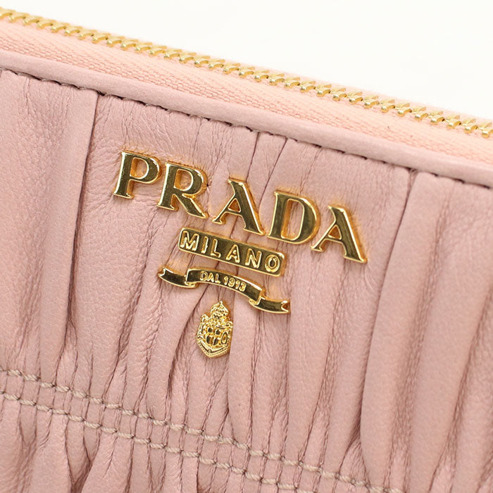 PRADA【プラダ】 1ML506 ジップアラウンド長財布 長財布ラウンドファスナー レザー レディース