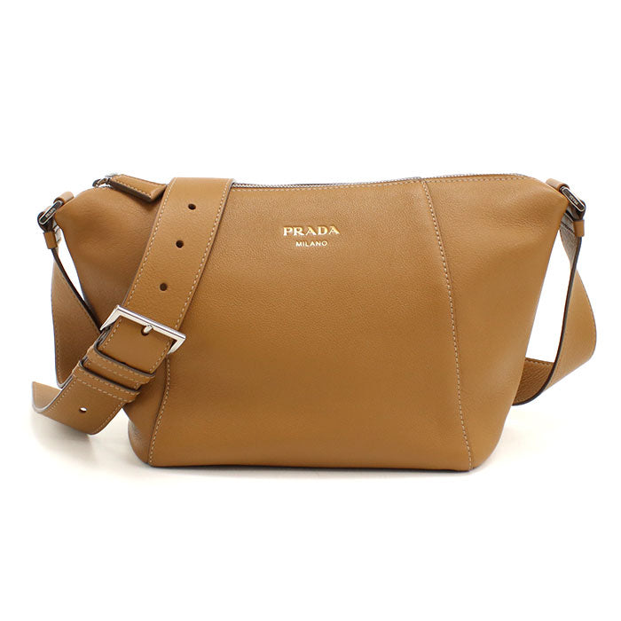 PRADA【プラダ】 斜め掛け ショルダーバッグ カーフ メンズ