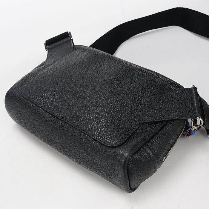 PRADA【プラダ】 2VH181 2BBE F0002 ヴィッテロダイノレザー ショルダーバッグ レザー メンズ