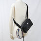 PRADA【プラダ】 2VH181 2BBE F0002 ヴィッテロダイノレザー ショルダーバッグ レザー メンズ