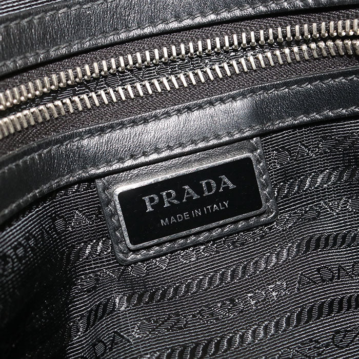PRADA【プラダ】 2VH152 サフィアーノ ショルダーバッグ レザー メンズ