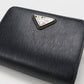 PRADA【プラダ】 1ML018 2DDU F0002 トライアングル レザー財布 ヴィッテロムーブ 二つ折り財布 レザー レディース