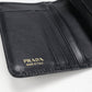 PRADA【プラダ】 1ML018 2DDU F0002 トライアングル レザー財布 ヴィッテロムーブ 二つ折り財布 レザー レディース