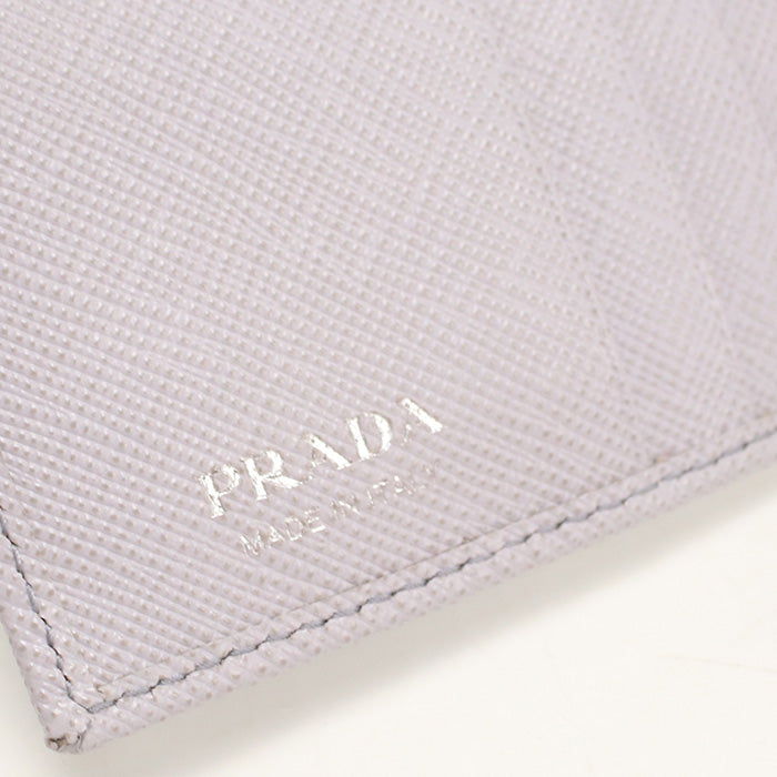 PRADA【プラダ】 1ML050 サフィアーノトライアングル財布 二つ折り財布 カーフ レディース