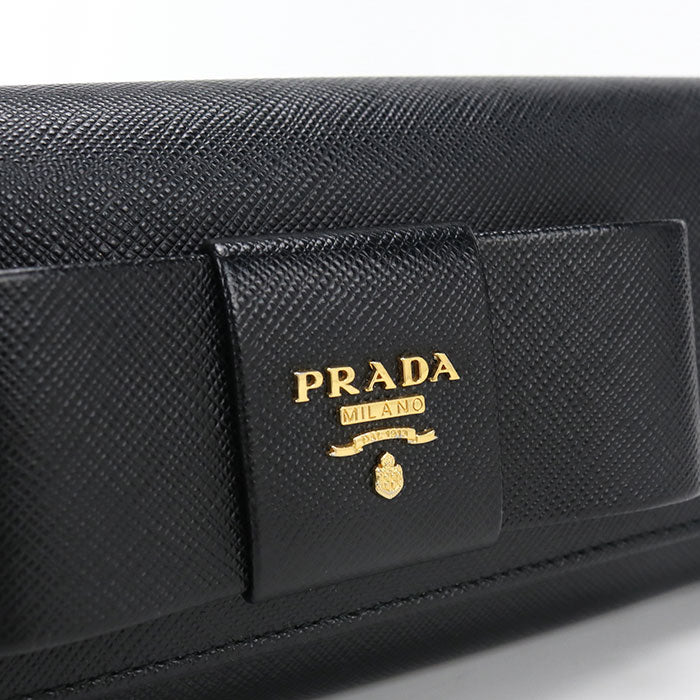 PRADA【プラダ】 1MH132 サフィアーノレザー 長財布二折 カーフ レディース
