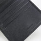 SAINT LAURENT Zip Wallet Leather Bifold Compact Wallet - Black