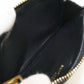 SAINT LAURENT Cassandra Lambskin Coin and Card Case - Black