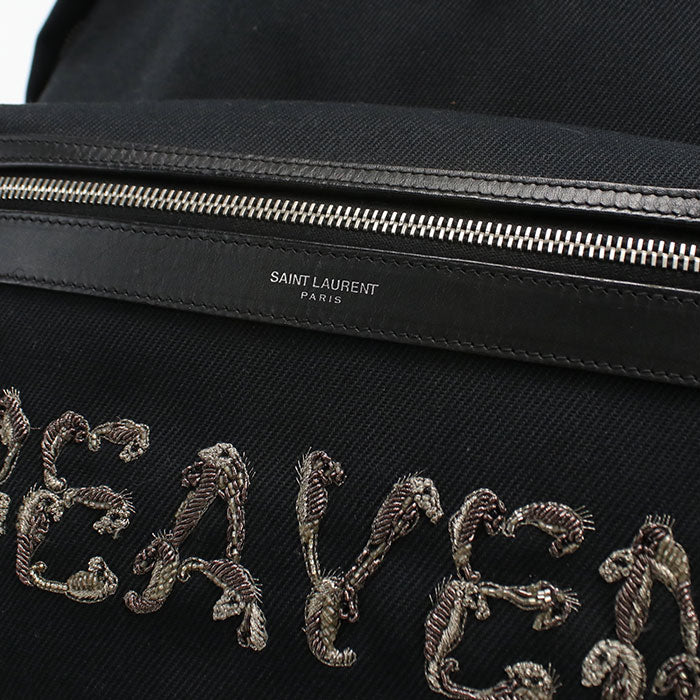 SAINT LAURENT【サンローラン】 465448 HEAVEN バッグパック シティ サンローラン リュック コットン レディース