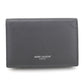 SAINT LAURENT Calfskin Business Card Case - Grey