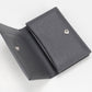 SAINT LAURENT Calfskin Business Card Case - Grey