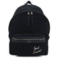 SAINT LAURENT City Canvas Backpack - Black