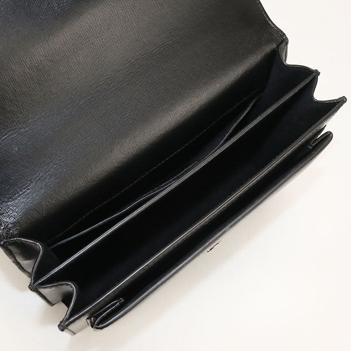 SAINT LAURENT【サンローラン】 442906 サンセット ミディアム YSLモノグラム ショルダーバッグ レザー レディース