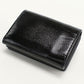 Saint Laurent カサンドラ タイニーウォレット パテントレザー 三つ折り財布 コンパクトウォレット - ブラック