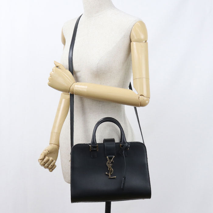 SAINT LAURENT【サンローラン】 568853 ベイビーカバス 2WAY ハンドバッグ レザー レディース
