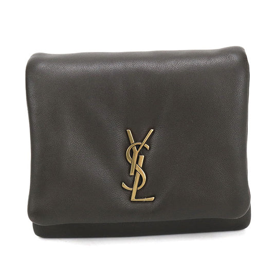 SAINT LAURENT 764000 三つ折り財布 ラムスキン レディース