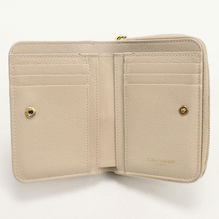SAINT LAURENT【サンローラン】 635263 二つ折り財布 カーフ レディース