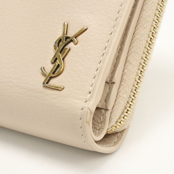 SAINT LAURENT【サンローラン】 635263 二つ折り財布 カーフ レディース