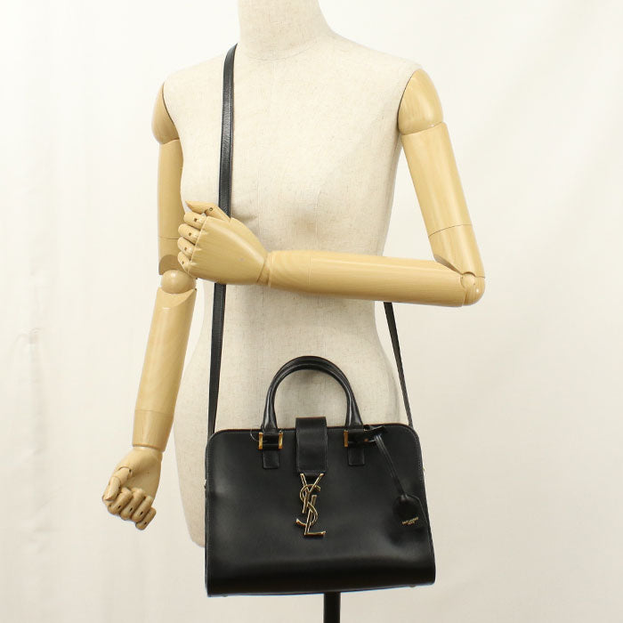 SAINT LAURENT【サンローラン】 568853 2WAY ベイビーカバス ハンドバッグ カーフ レディース
