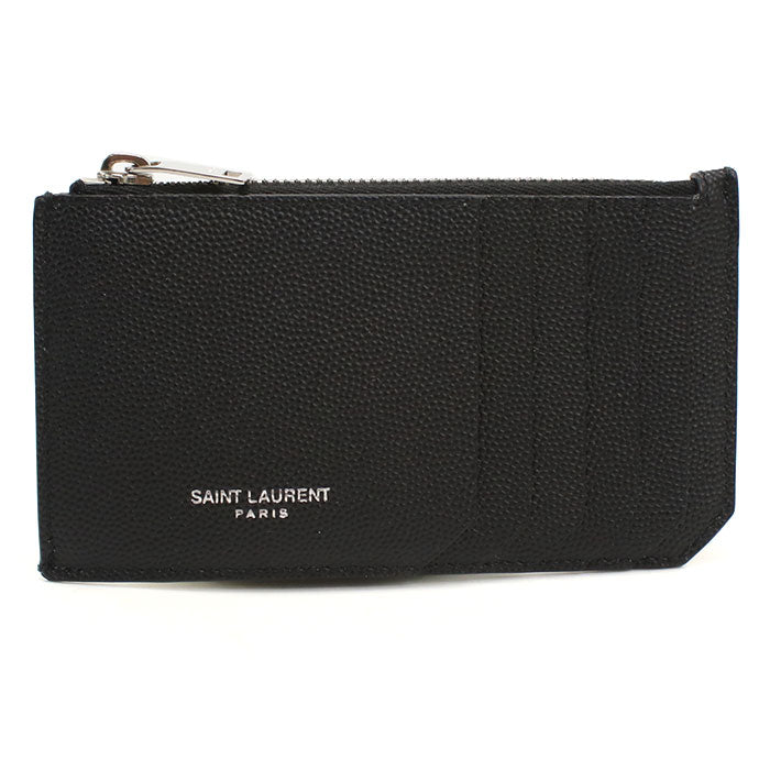 SAINT LAURENT【サンローラン】 609362 フラグメント ジップポーチ コインケース レザー ユニセックス