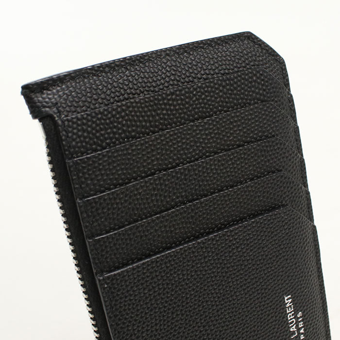 SAINT LAURENT【サンローラン】 609362 フラグメント ジップポーチ コインケース レザー ユニセックス