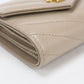 SAINT LAURENT【サンローラン】 692061 マルチフォールドウォレット カサンドラ 三つ折り財布 レザー レディース