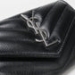 SAINT LAURENT【サンローラン】 414404 スモール エンベロープウォレット モノグラム 二つ折り財布 カーフ レディース